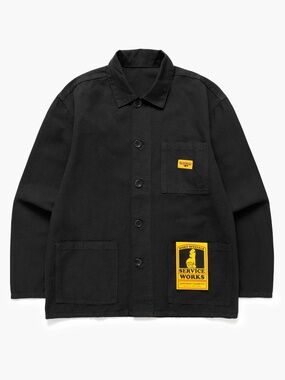 Classic Chore Shirt, Black, M
